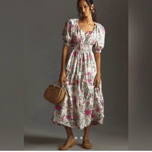 Anthropologie The Somerset Maxi Dress: Puff-Sleeve Edition